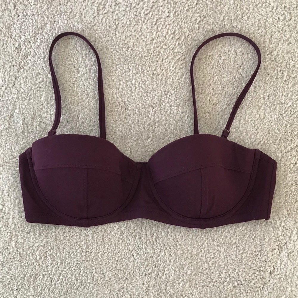 J Crew underwire bikini top